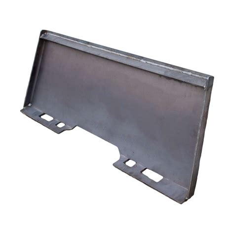 steel plates to drive over with skid steer|skid steer plate for tractor.